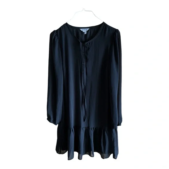 NWOT Draper James Black Shift Dress - Picture 3 of 9